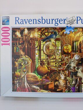 Ravensburger 1,000 Piece Puzzle * Merlin's Laboratory * Complete * 2016